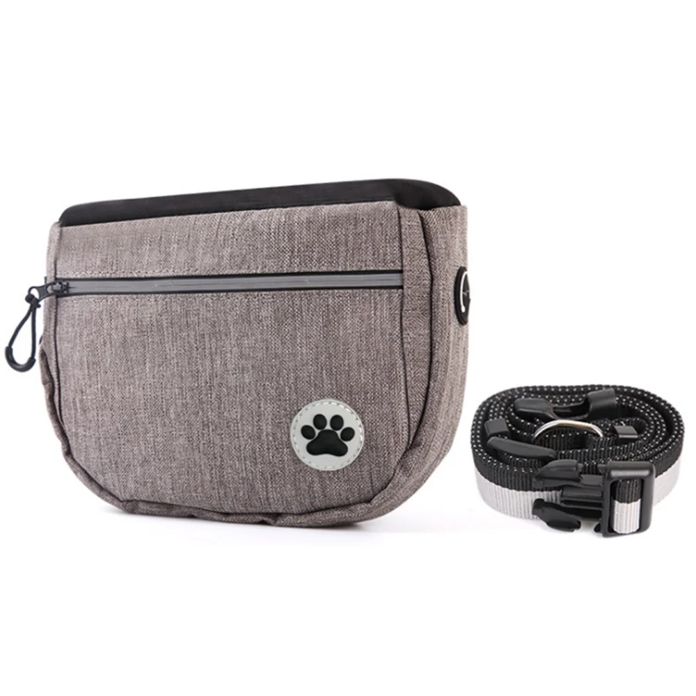 

Portable Pet Food Bag Pet Training Bag Dog Large Capacity Treat Pouch Outdoor Pet Hands Free Pet Food Waist Bags Snack Pockets
