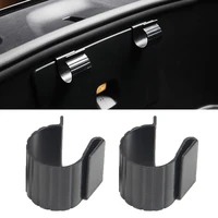 for tesla y 2021 model front trunk hook bracket anti sway umbrella storage car clips interior accessories