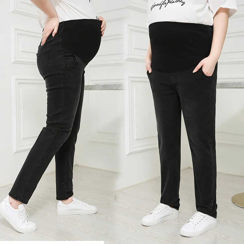 Одежда для беременных летняя тонкая секция плюс удобрение XL 200 кг Брюки