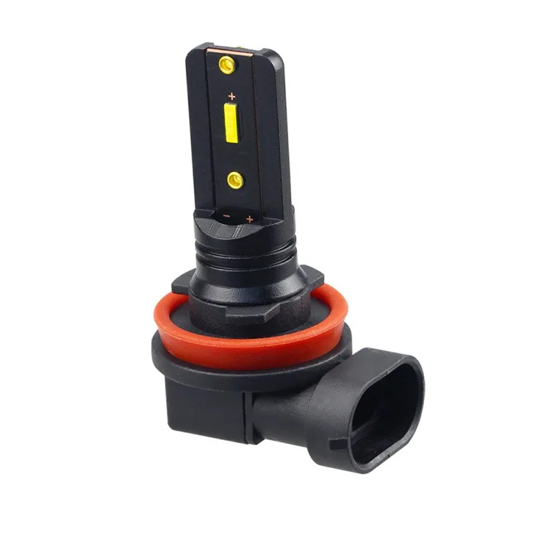 

2Pcs White1200LM H8 H11 High Quality LED Auto Fog Lamp Car Anti Fog Light Bulb Foglamps