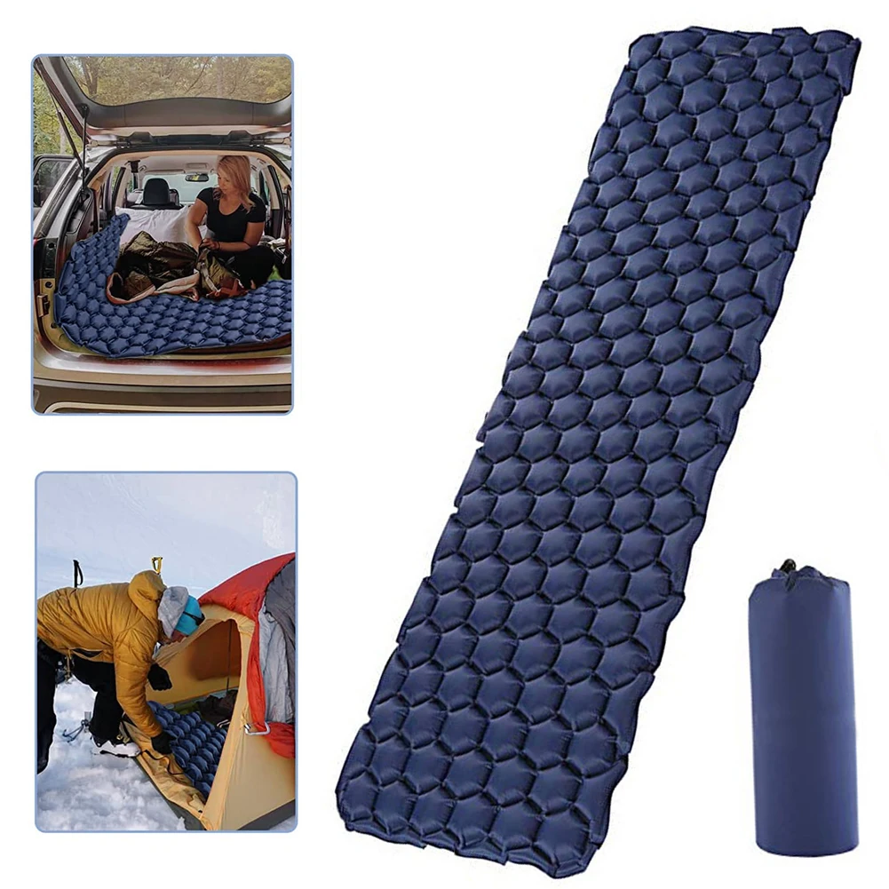 

Outdoor Inflatable Mattress Air Mattress Camping Mat Ultralight Camping Mattress Sleeping Mat Camping Bed Nylon Sleeping Pad