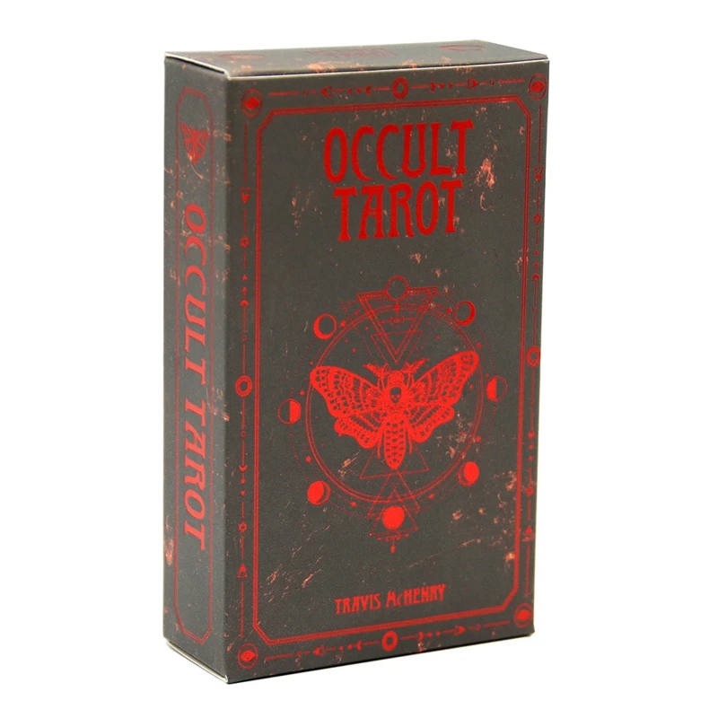 

78 Cards Deck Occult Tarot Full English Oracle Cards Family Party Board Game