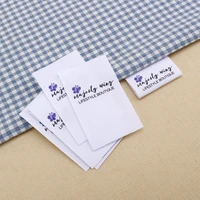 custom clothing labels name tags personalized brandorganic cotton tags printing labels clothing labels made md0150