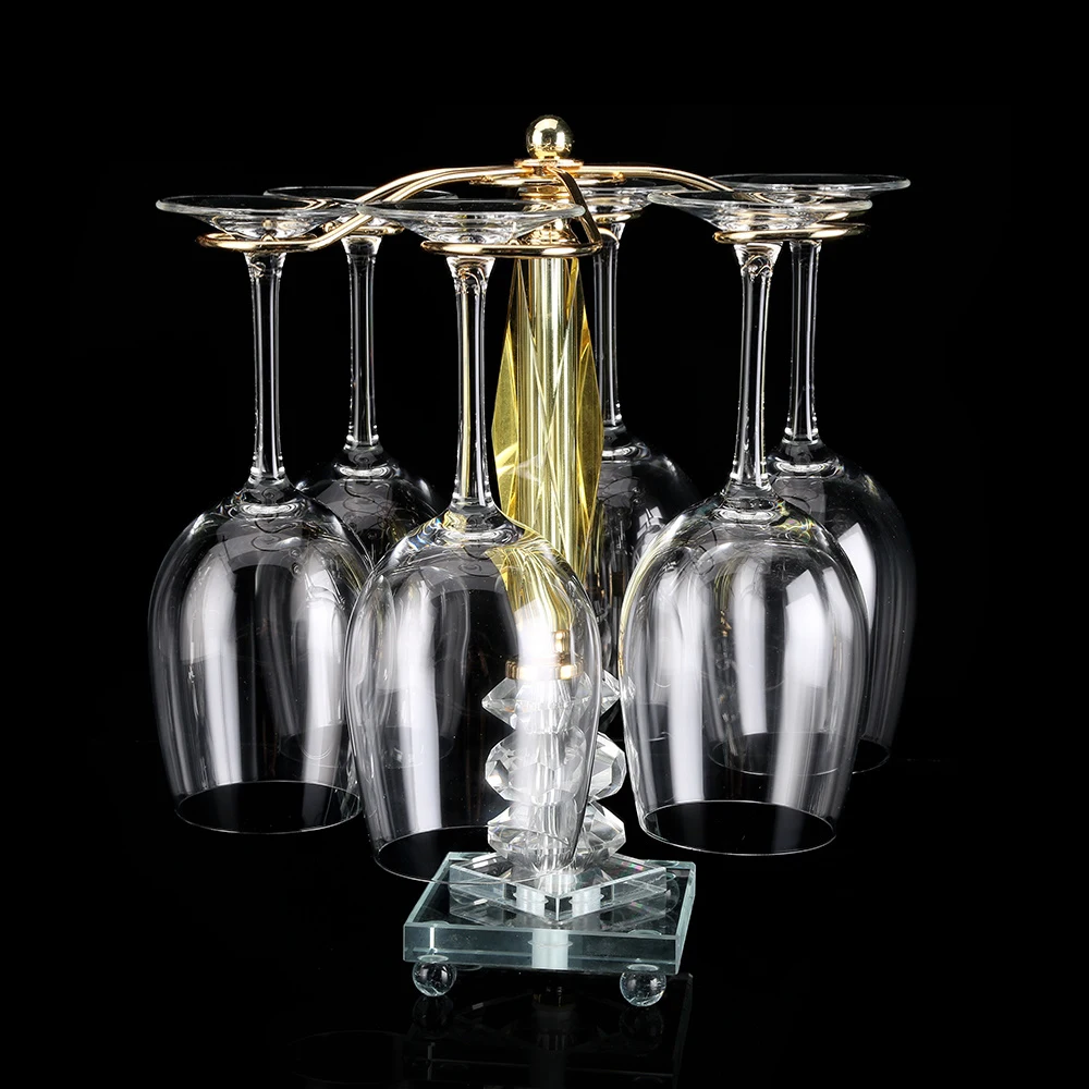 Подвесная подставка для бокала красного вина подвесная стеклянная стойка в