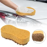 extra large size car washing sponge easy grip soft fiber multi functional cleaning sponge
