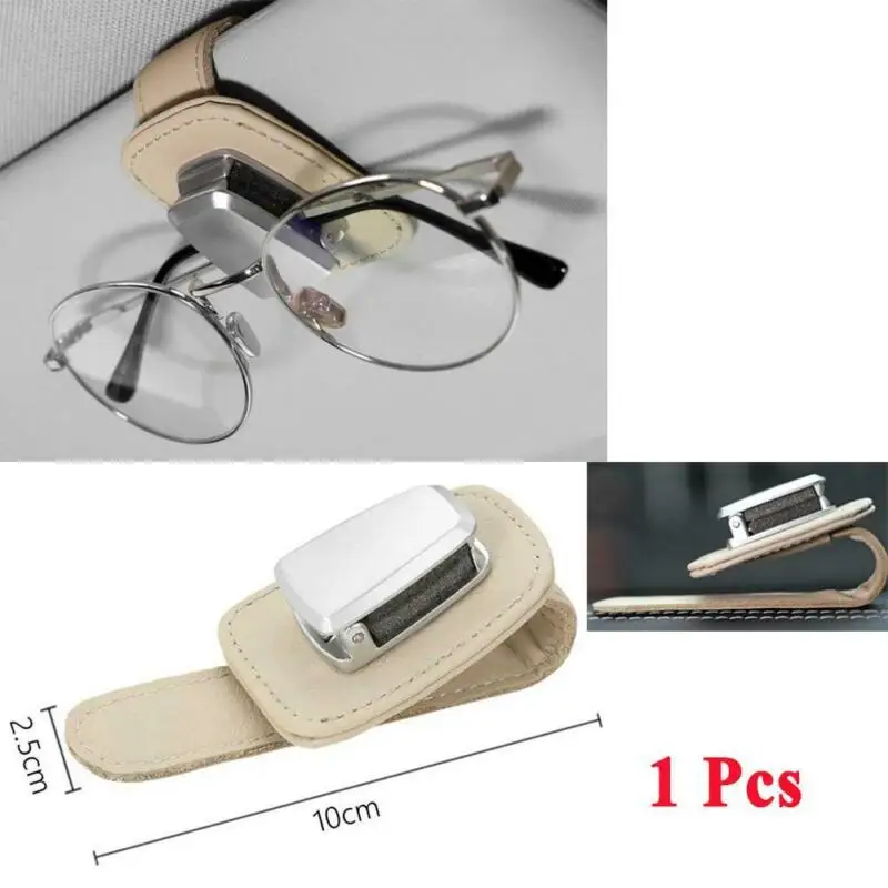 

Universal Car Sun Visor Clips Holder Auto Sunglasses Glass Card Tickets Storage Glasses Case Clip Accessories Glasses Clips