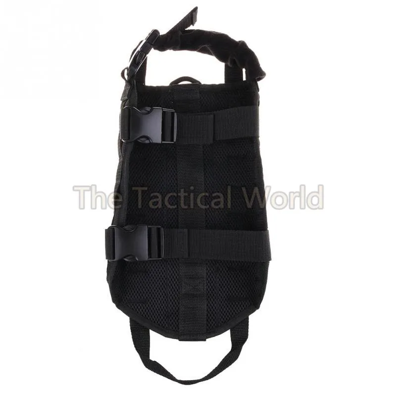 Полицейская K9 тактическая тренировочная собачья жгут Molle жилет пакеты пальто 4 цвета S-XL уличная Военная охотничья одежда для собак несущий подшипник