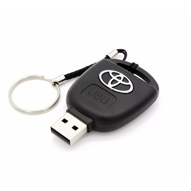 JASTER Автомобильный ключ Toyota флеш-накопитель USB 3,0 16 ГБ 32 ГБ 64 ГБ персональный флеш-накопитель USB карта памяти оригинальная подарочная коробка устройство для хранения