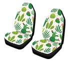 Универсальные чехлы на автомобильные сиденья Green Cactus, защитный коврик для передних сидений, подходит для автомобилей, грузовиков, внедорожников и фургонов
