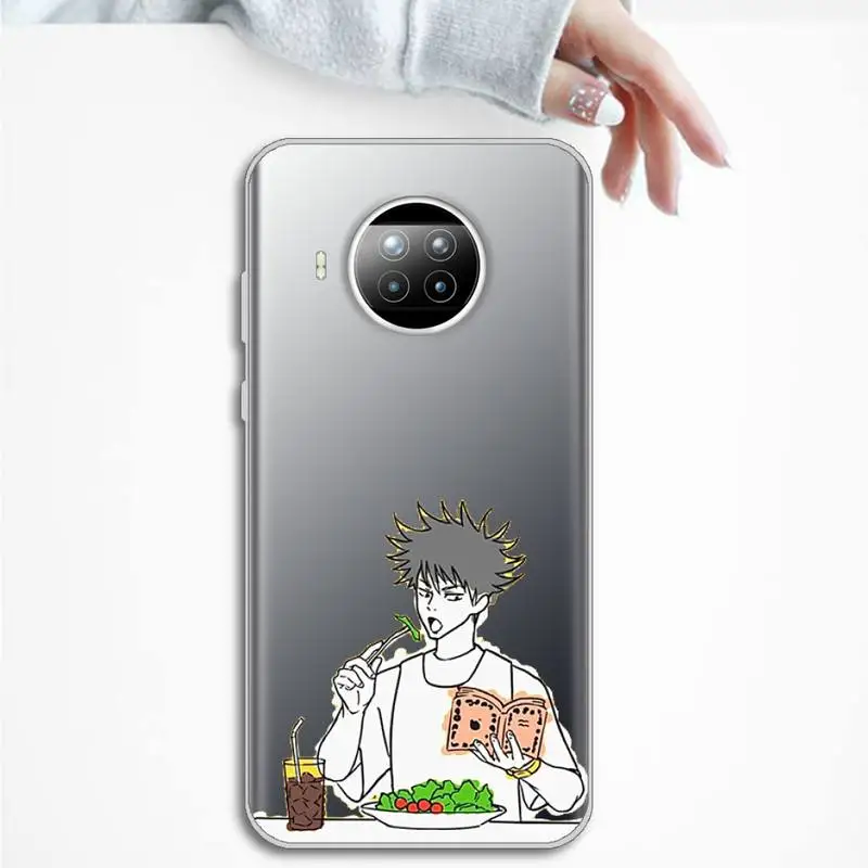 

Jujutsu Kaisen Phone Case Transparent for Xiaomi mi Redmi note 10 t 8 9 pro lite 11 Samsung S 8 9 10 20