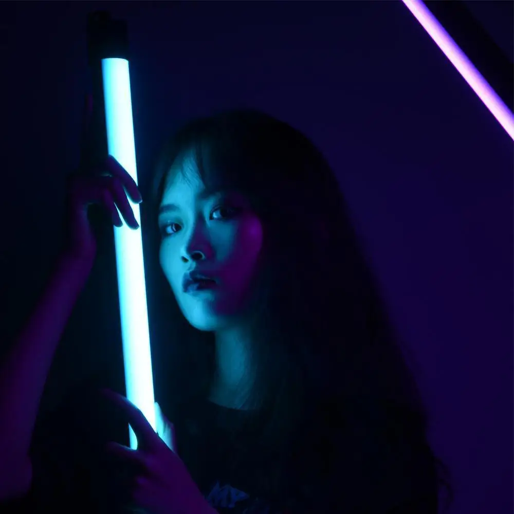 

Yidoblo LED Stick light 60cm 20W /120CM 40W Lighting LED lamp fill rod video RGB colorful lighting kit photo handheld tube lamp