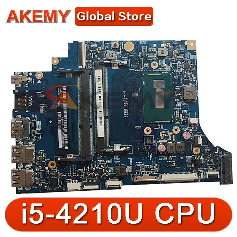 

Akemy laptop Motherboard For ACER Aspire V3-331 i5-4210U Mainboard 13334-1 SR1EF DDR3