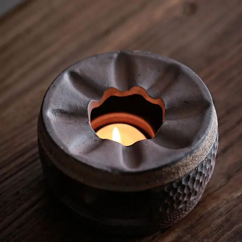 1 шт. грелка для чайного горшка в стиле ретро керамический чай устройство