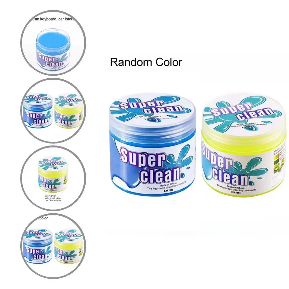 

Dust Clean Glue Elastic Reusable Lightly Fragrance Dust Remover Tool Mud Gel Cleaning Gum for Air Outlet