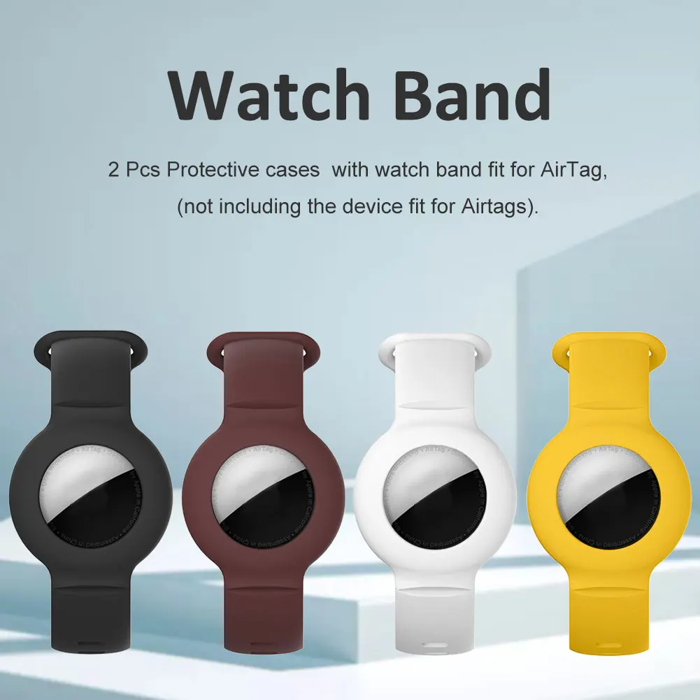 2 шт. силиконовый чехол трекер для защиты от царапин|Смарт-аксессуары| |