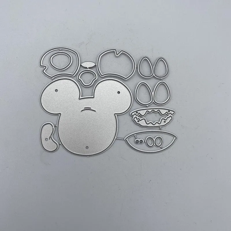 В виде милых маленьких монстриков металлический Трафаретный вырубной Штамп для