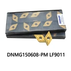 Токарный инструмент DESKAR DNMG150608-PM LF9018, твердосплавные пластины для обработки стали, 10 шт.