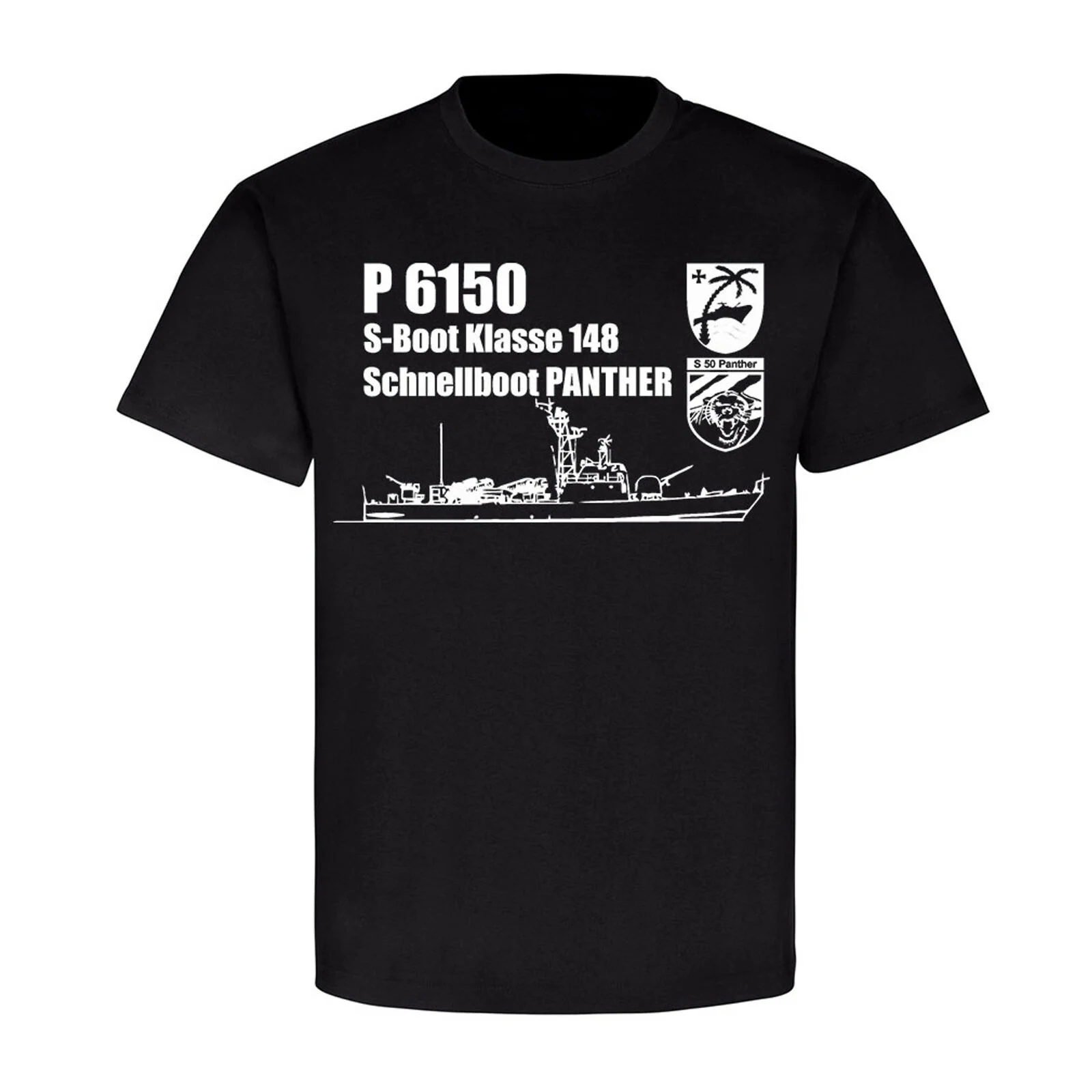 

P6150 Schnellboot Bundesmarine Besatzung T Shirt