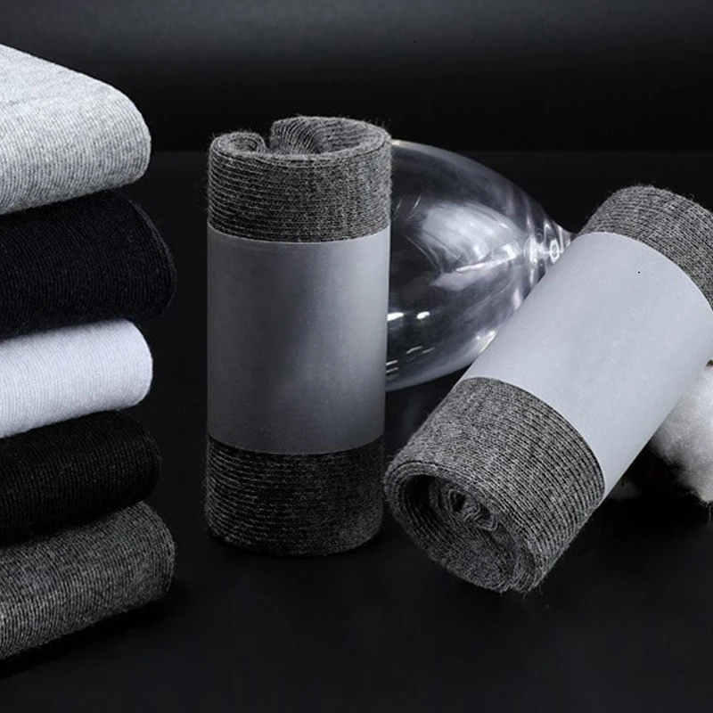 RICORIT 10 пар/лот хлопковые мужские зимние Носки новый стиль деловые дышащие 2019