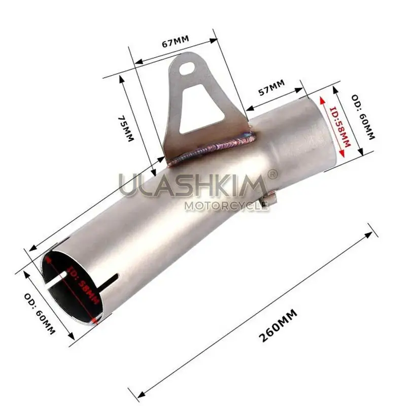 Мотоцикл SC глушитель выхлопной трубы из углеродного волокна для BMW S1000RR S1000 RR 2010