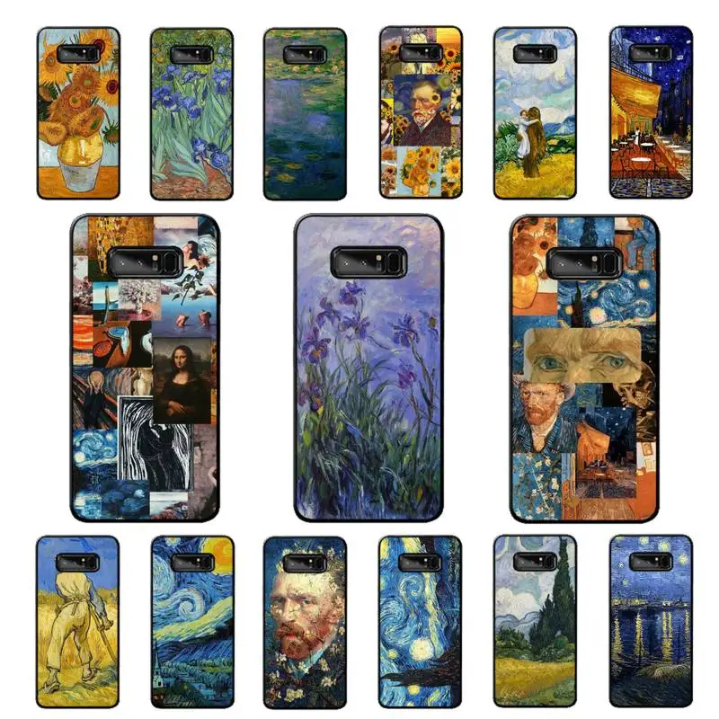 

MaiYaCa Van Gogh oil painting Phone Case for Samsung Note 5 7 8 9 10 20 pro plus lite ultra A21 12 02