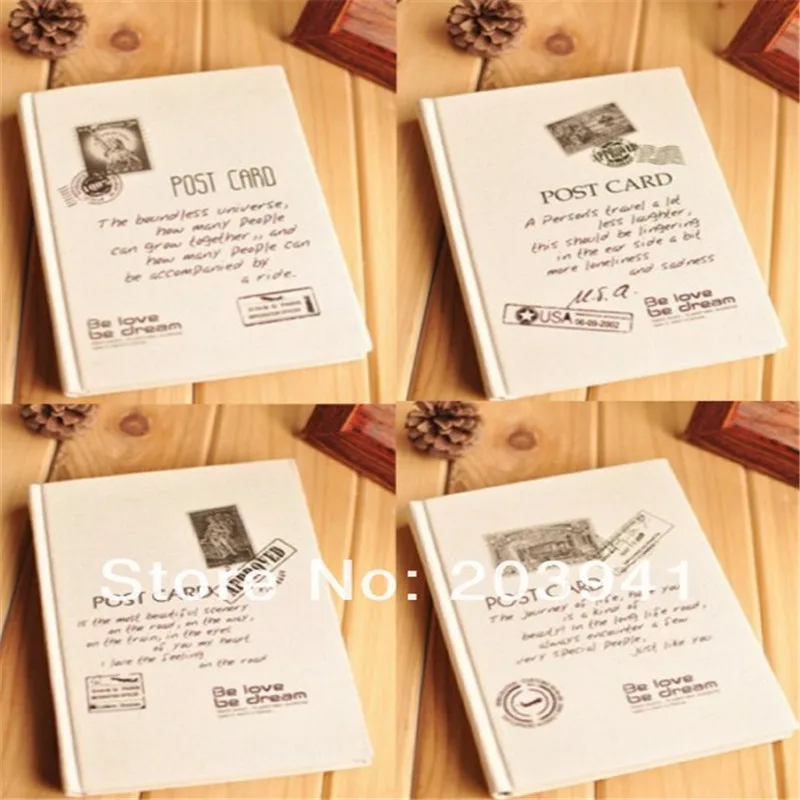 1 шт./лот Новинка/Новый 32k post дизайн льняной блокнот/школьная записная