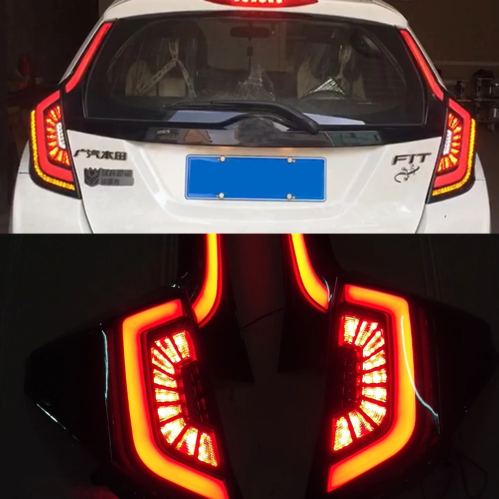 CSCSNL 2 шт. задняя часть автомобиля светильник для Honda JAZZ Fit 2014 2015 2016 2017 2018