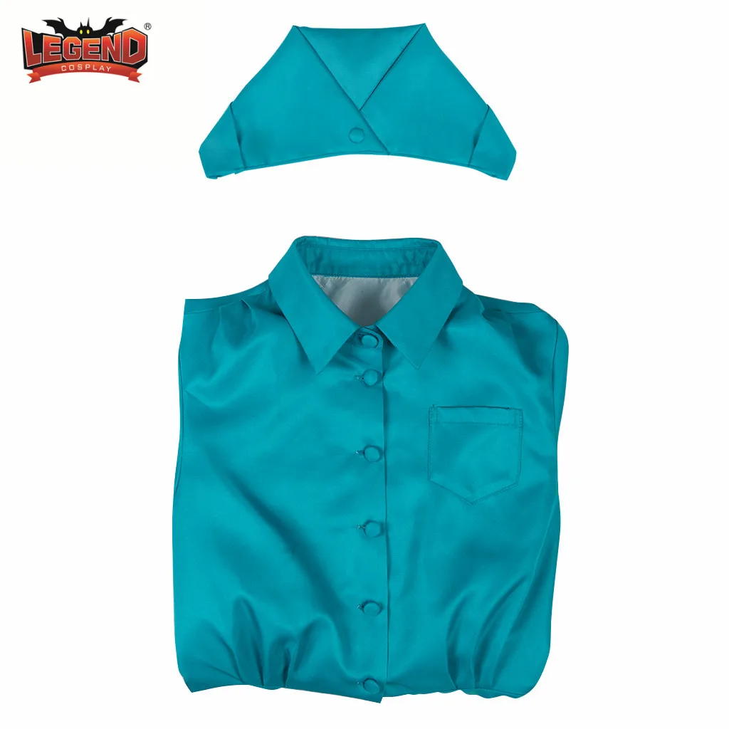 Новинка платье медсестры костюм для косплея синяя длинная Плиссированная юбка