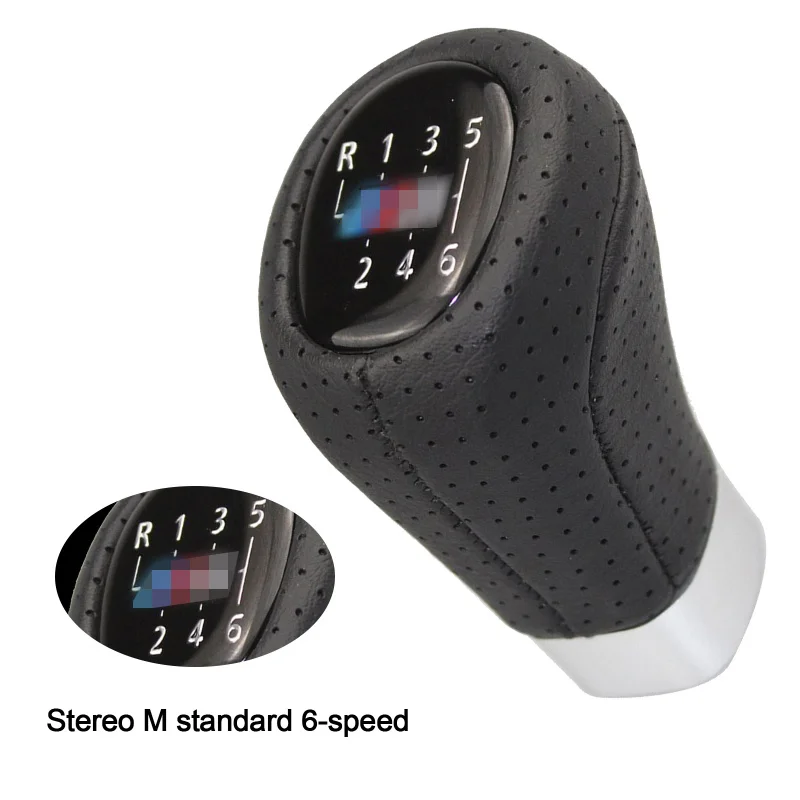 

1 PC 5/6 speed auto gear shift handle head stick a BMW M shifter lever handball sport BMW 1 '3' E81 E82 E90 E91 E92