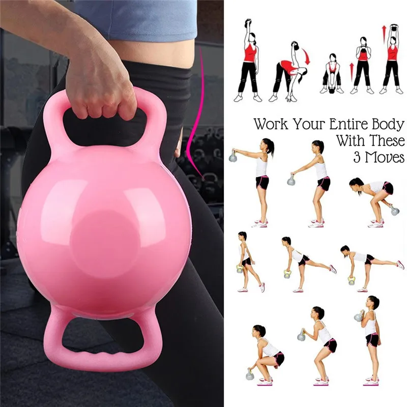 

Man & Woman Arm Muscle Exercise Equipment Yoga Fitness Water Filled Adjustable Weight Kettlebell For Female Strength Training