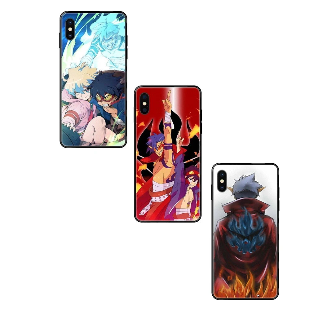Ebay Черный Мягкий многоцветный Gurren Lagann Kamina для Redmi 3S 4X 4A 5 5A 6 6A 7 7A 8 8A 8T 9 9A K20 K30 S2 Y2 Pro Plus