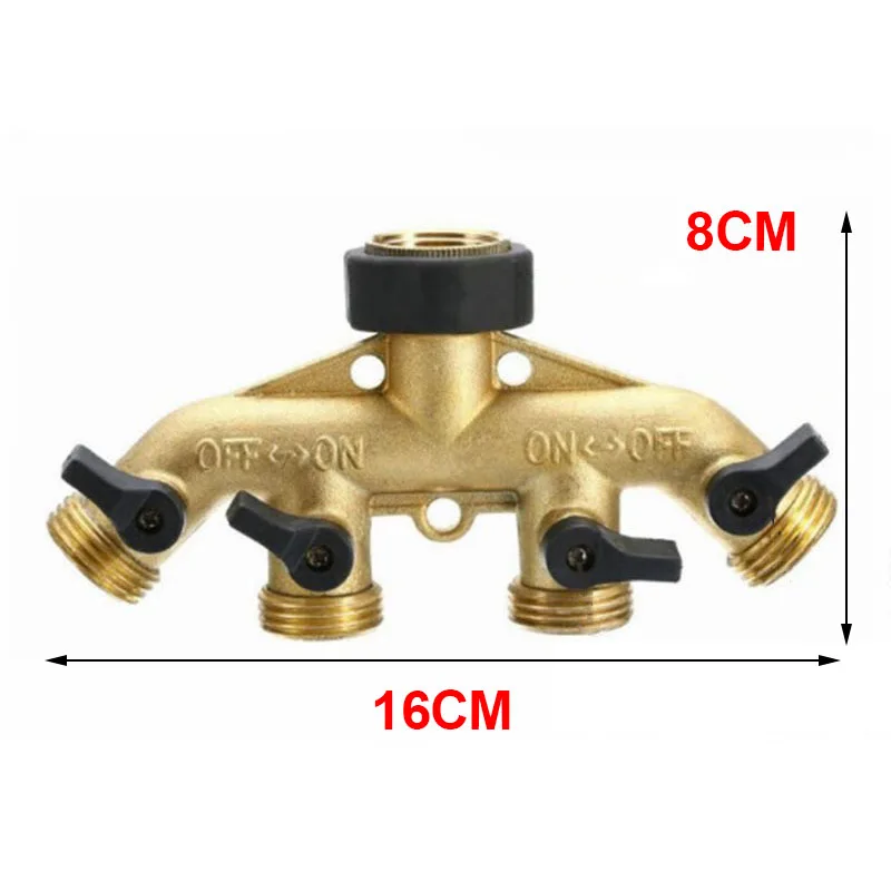 Латунный садовый шланг 3/4 дюйма адаптер для водопроводного крана | Дом и сад