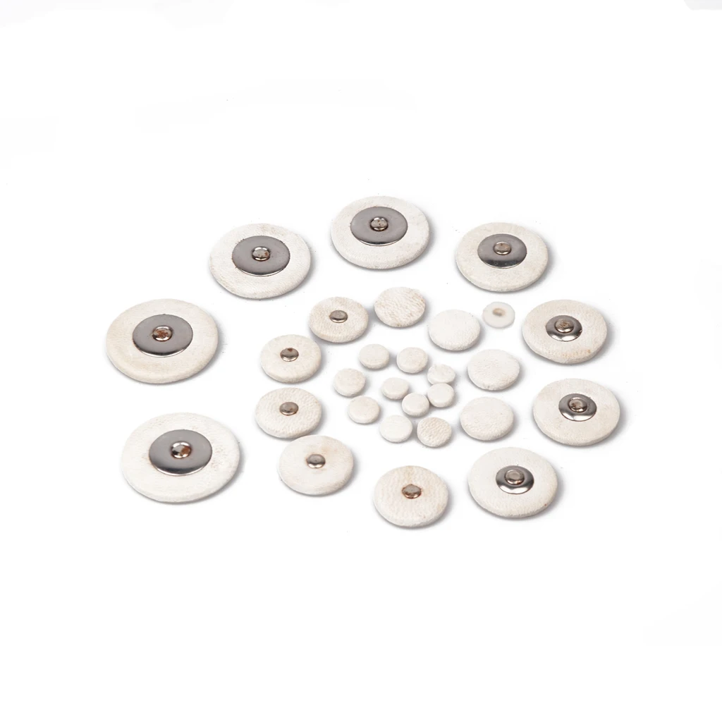 

26PCS Soprano Saxophone Pads Replacement Set For Soprano Saxophone Sax Accessories White Color Pads