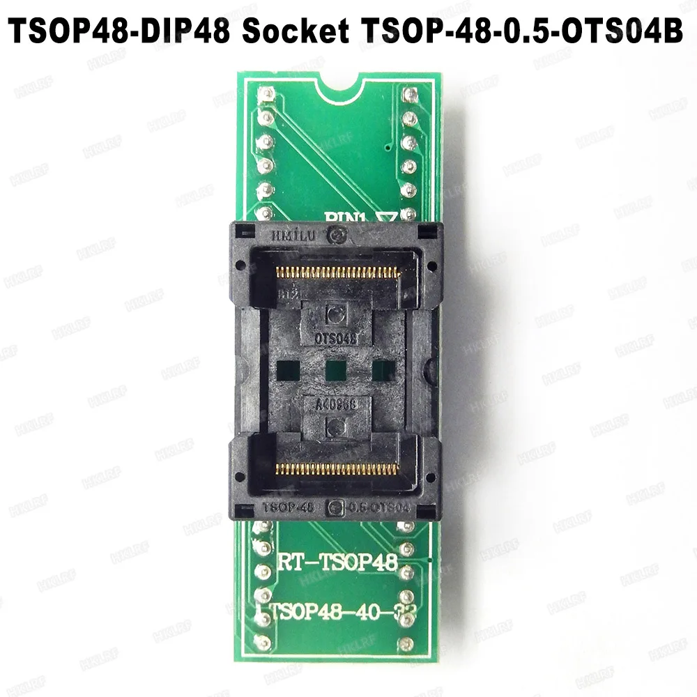 Оригинальный Новый TSOP48 для DIP48 гнездо адаптера TSOP 48 0.5 OTS04B RT809H XELTEK