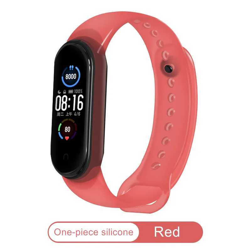 

Ремешок силиконовый для Xiaomi Mi Band 6 5 4 3, сменный мягкий браслет с принтом для Xiaomi Mi Band 5 6 4