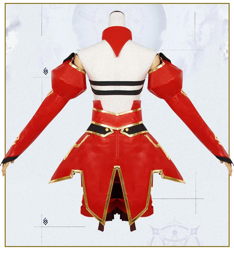 Женский карнавальный костюм FGO Fate/Apocrypha Mordred вечерние костюмы из искусственной