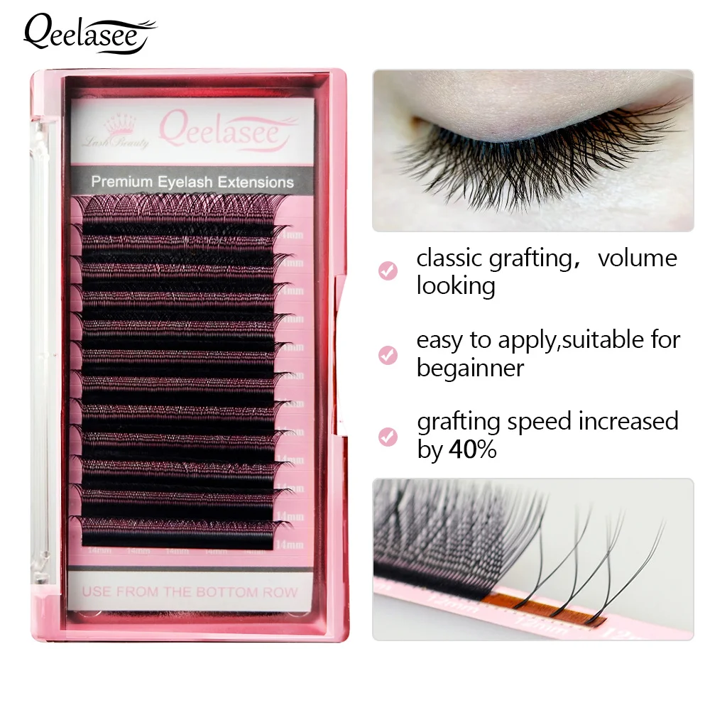 Qeelasee Y shape форме благодаря чему создается ощущение невесомости с ресницы ручной