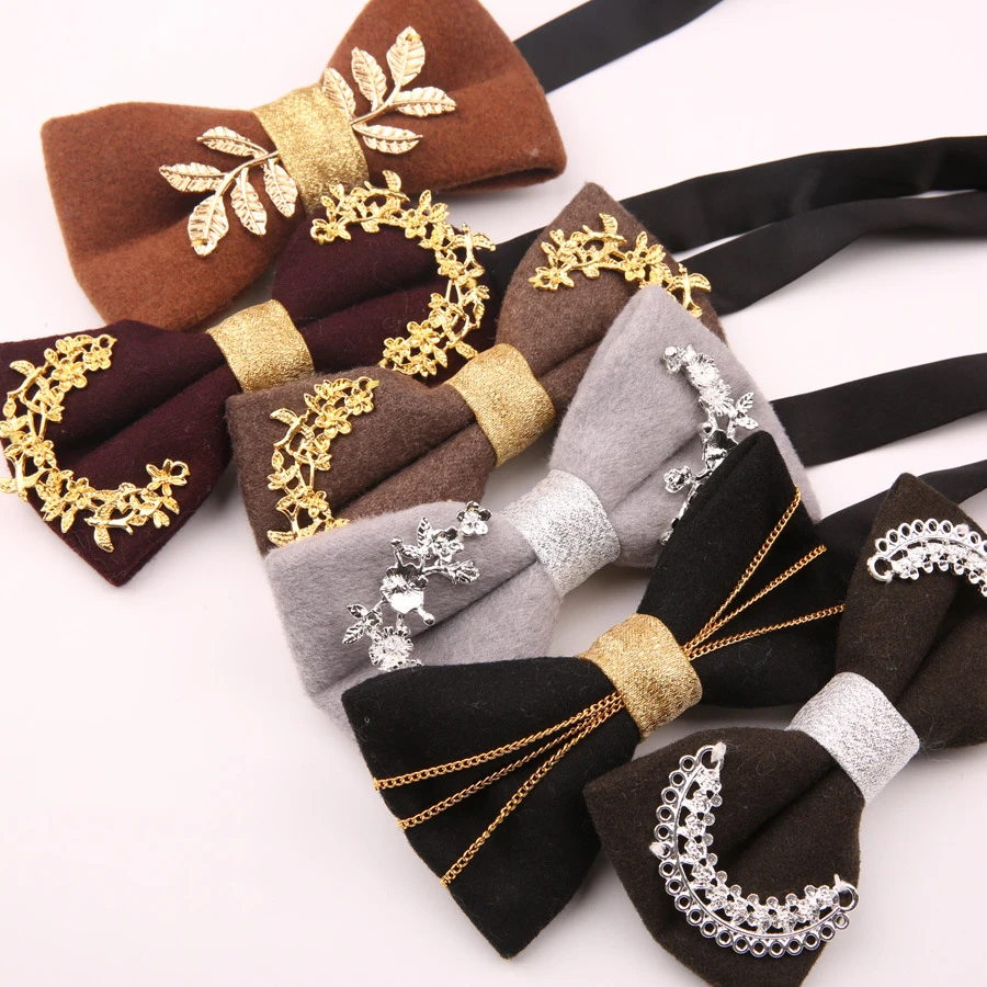 

Classic Mens Bowtie Black British Style Formal Necktie Men Fashion Business Wedding Bow Ties Male Dress Shirt Cravat