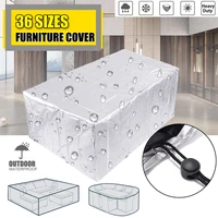 outdoor furniture covers waterproof patio garden cover rain snow table sofa chair protection covers dust proof cover