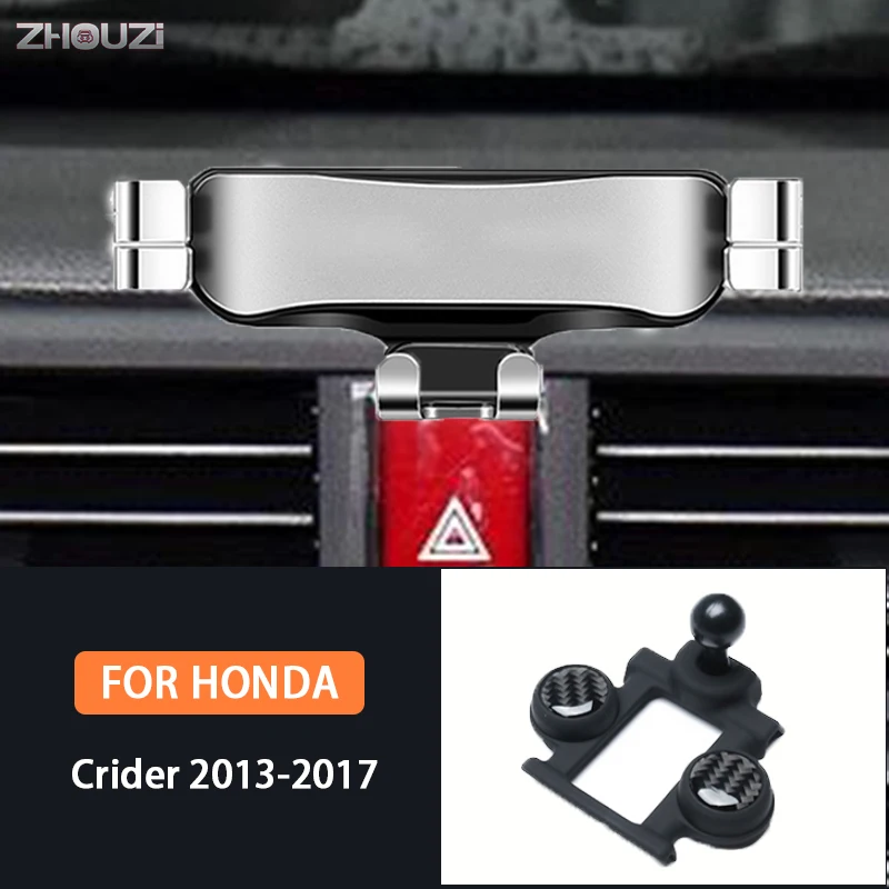 

Car Mobile Phone Holder Mounts GPS Stand Gravity Navigation Bracket For Honda Crider 2013 2014 2015 2016 2017 Car Accessories