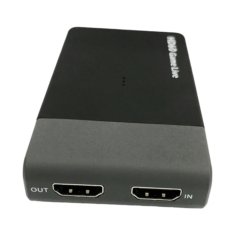 

HDMI to USB 3.0 Video Capture Card Adapter HD60 Recorder Box with Microphone Input Support 4K-30fps Input AS99