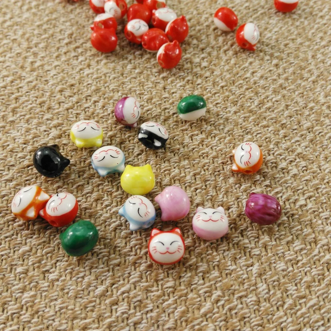 

Hand-painted Jade-Porcelain Bracelet with DIY Handmade Material Accessories