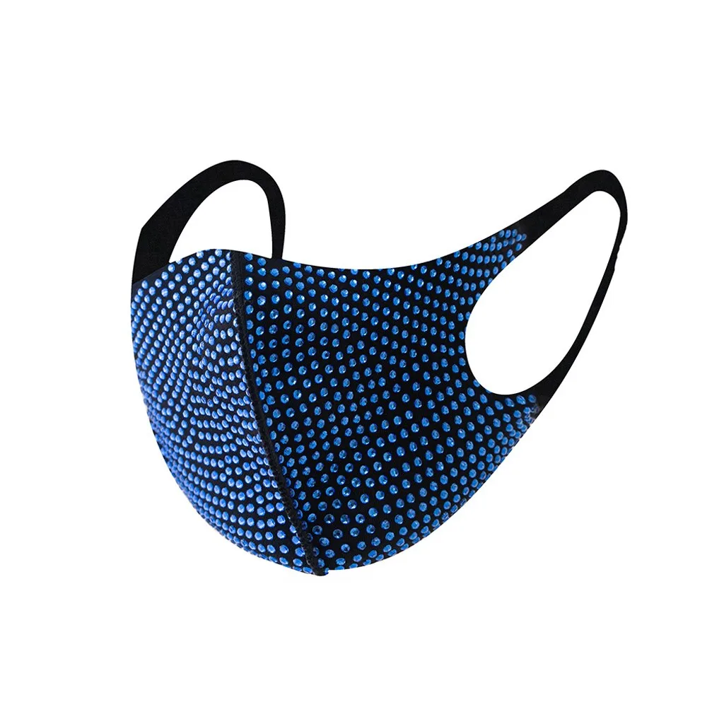 Респиратор многоразовый пылезащитный с блестками и фильтрами | Дом сад