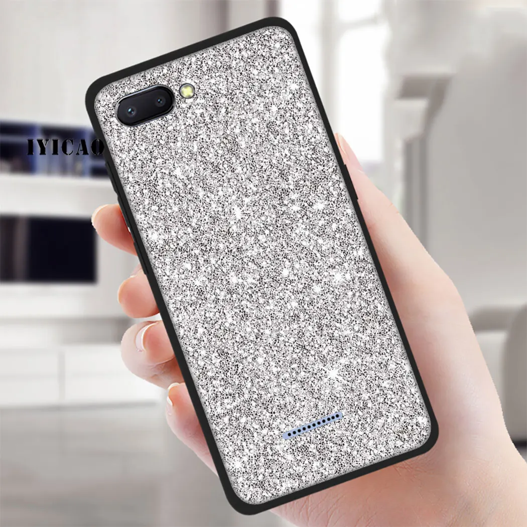 IYICAO Glitter Sands Luxury Soft Case for Xiaomi Redmi 4A 4X 5A 5 Plus K20 6 Pro 6A 7A 8A 7 S2 Go Phone |