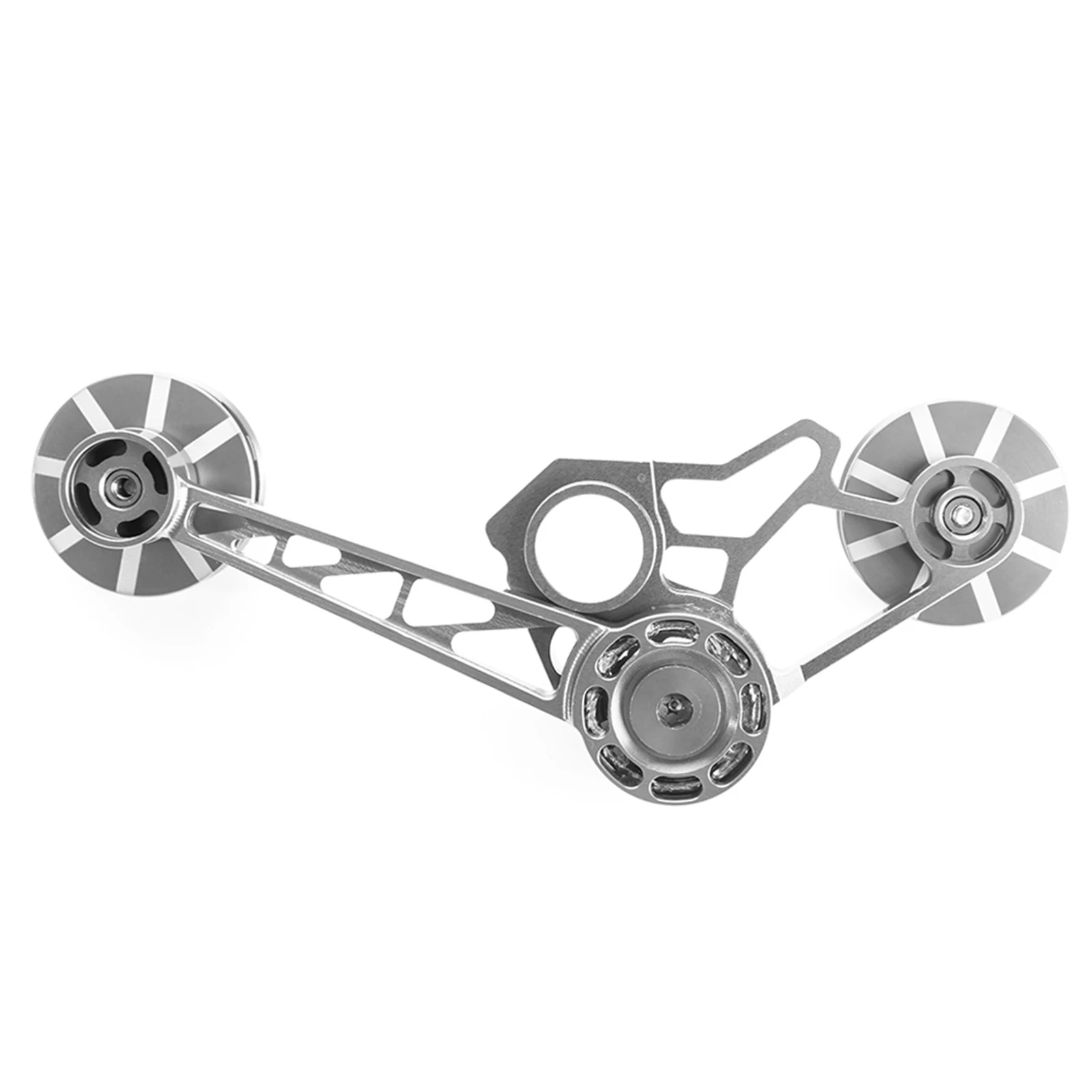 

Folding Bike Chain Tensioner Folding Bicycle Rear Derailleur Tensioner 1/2/3/6 Speed for Internal and External Transmission