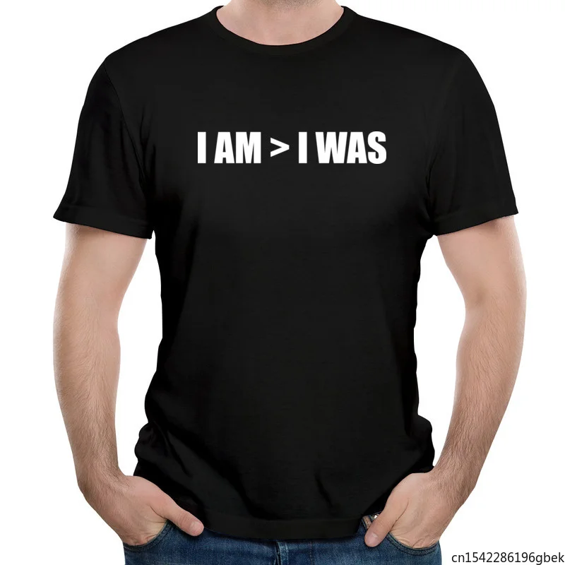 

Am I Was Print Graphic Men's T-Shirt