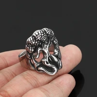 fashion men rings alloy tree people world tree viking ring for men christmas party gift jewelry accessories