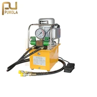 1 5kw gyb 700a 10liters double acting hydraulic electric pump oil pressure pedal with solenoid valve oil pressure pump