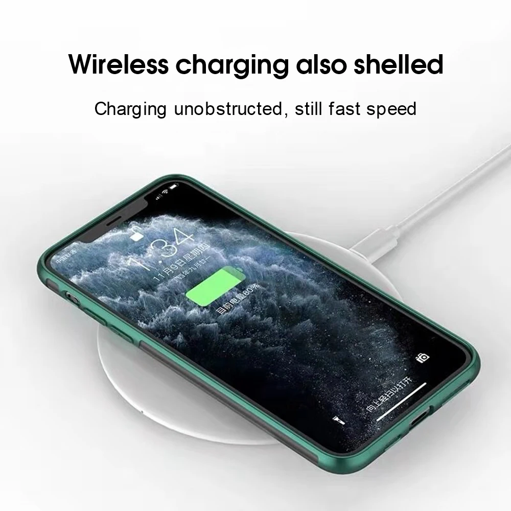Elecshion Матовый Прозрачный чехол для телефона iPhone 11 Pro 7 8 Plus ультра тонкий X Xr Xs Max
