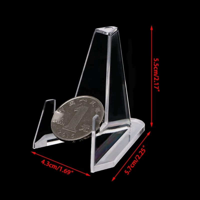 Коллекционные монеты мольберт медалью держатель значка Гольф пост карта дисплей